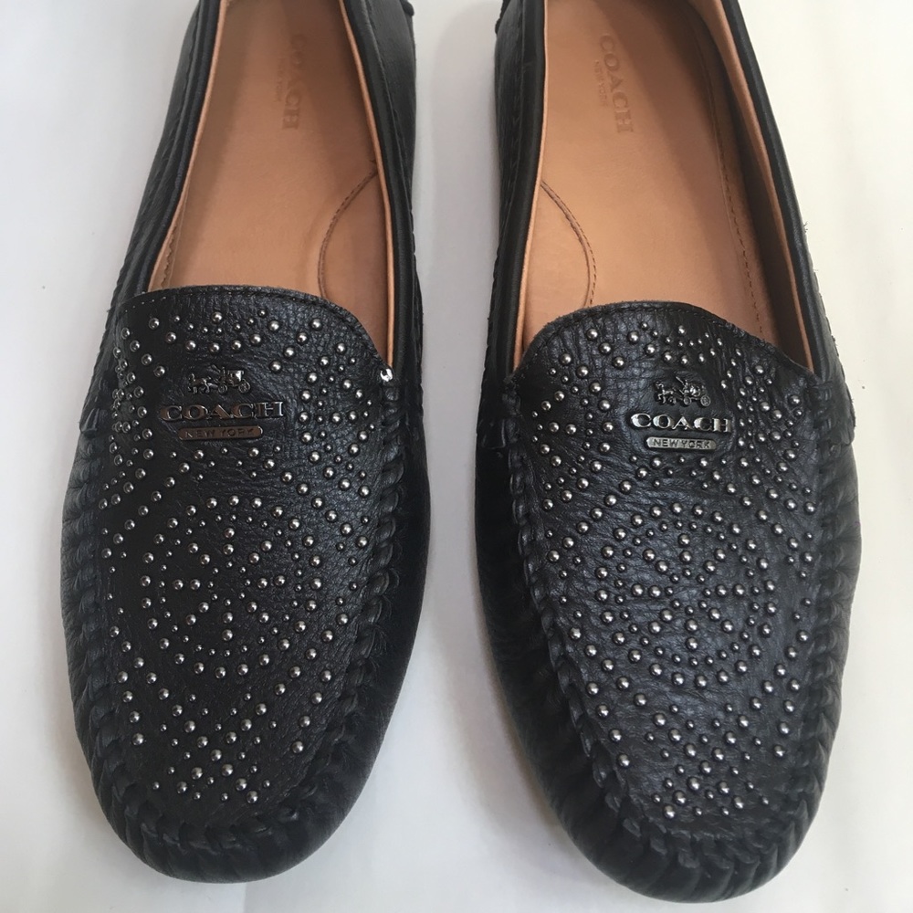 Coach Alana Pebble Grain Loafers